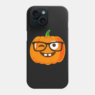 Pumpkin Nerd Glasses Phone Case