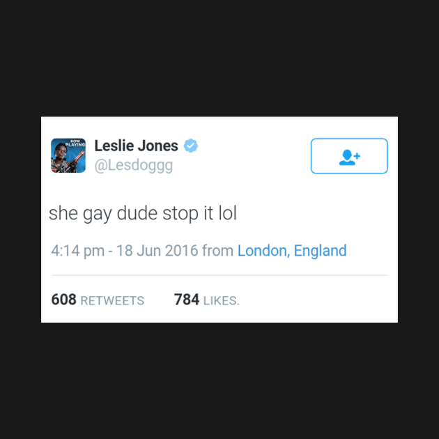 She gay dude stop it - Leslie Jones about Kate Mckinnon by tziggles