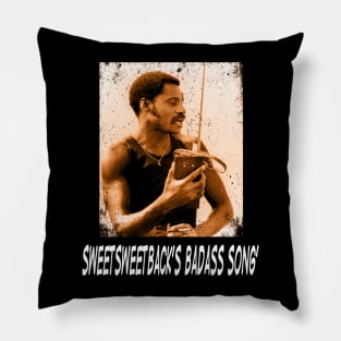 Groove to Greatness Sweetsweetback's Badass Song Tees for the Ultimate Rebel Pillow