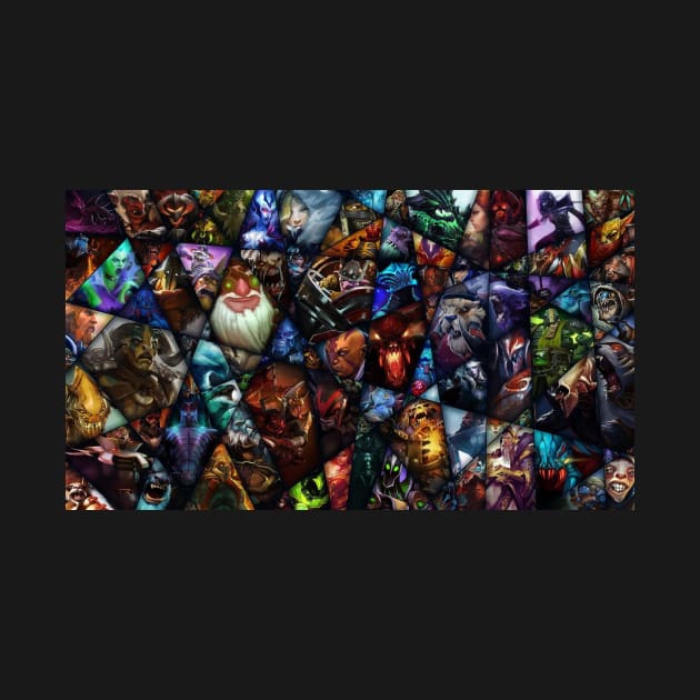 Dota Heroes - Best Selling Design by bayamba