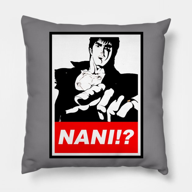 NANI!? Pillow by Kain