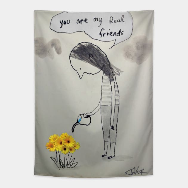 Real friends tapestry clearance