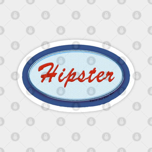 Hipster Magnet by Amy-Elyse Neer