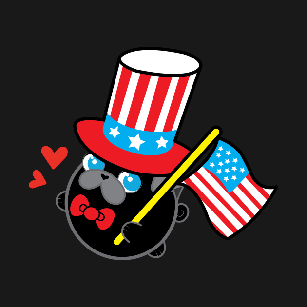 Independence Day - Poopy the Dog by Poopy_And_Doopy