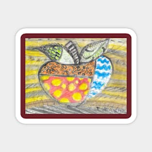 Britto's apple - 1 Magnet