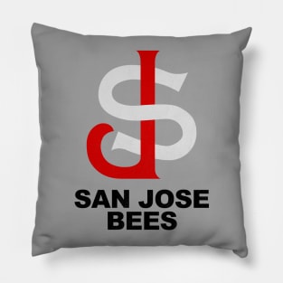 Classic San Jose Bees Baseball 1962 Pillow