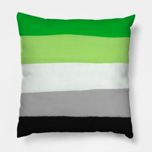 Aromantic flag Pillow