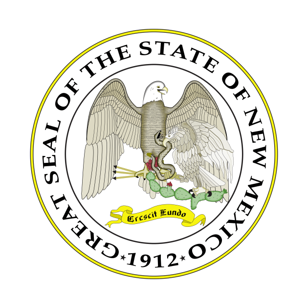 Seal of New Mexico by Flags of the World