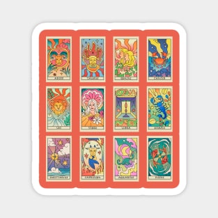 Horoscope cards Magnet