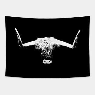 Head of highland cattle Tapestry