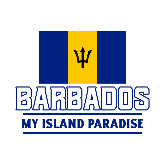 Barbados Island Paradise by Tip Top Tee's