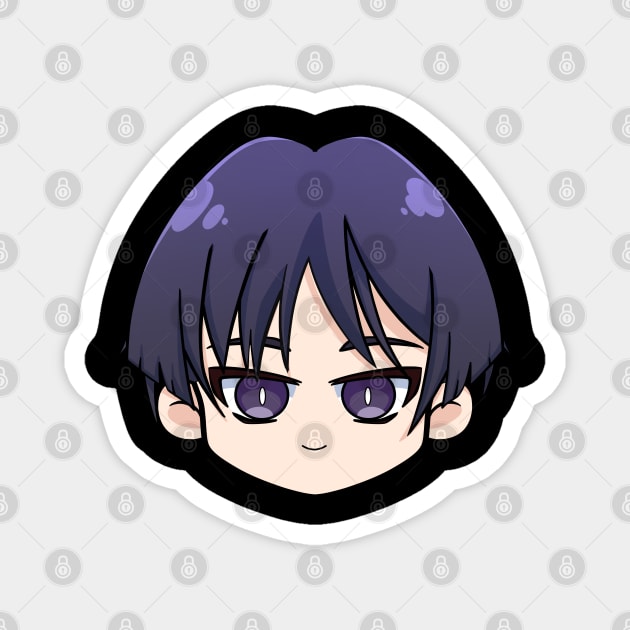 Chibi scaramouche Genshin Inpact Magnet by Cartdz