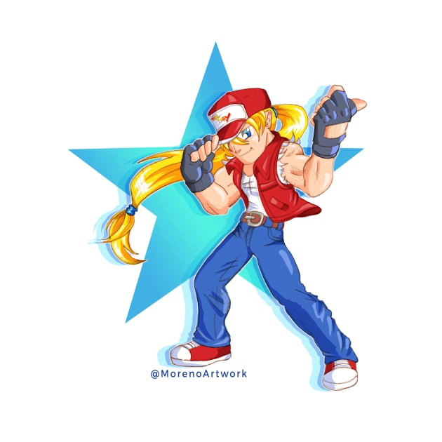 Cute Terry of Fatal Fury by MorenoArtwork