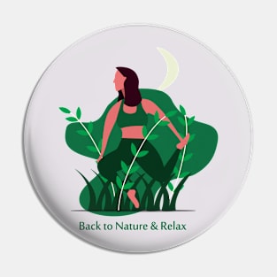 nature & relax Pin