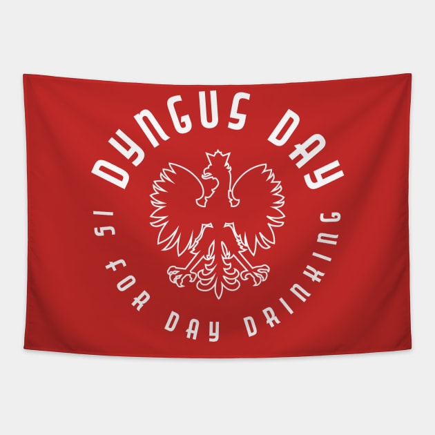 Dyngus Day Drinking Tapestry by PodDesignShop