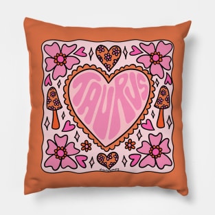 Taurus Heart Pillow