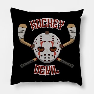 Hockey Devil Pillow