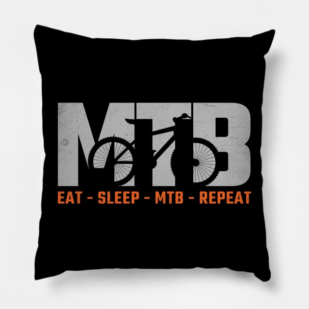 mtb Pillow by Tali Publik