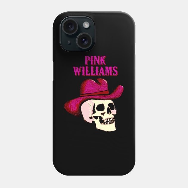 “SPOOKY COUNTRY” Pink Cowboy Skull Phone Case by Pink's Mercantile  