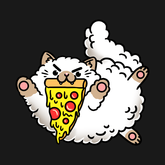 Pizza cat by fridaemundae