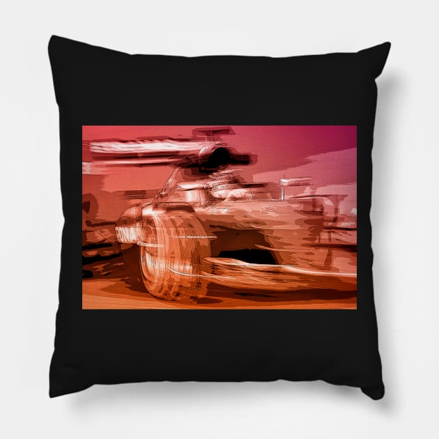 Wild ride II Pillow by MiRaFoto