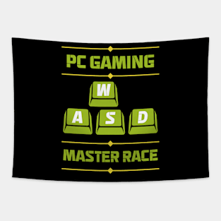 WASD - PC Gaming Master Race (v2) Tapestry