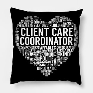 Client Care Coordinator Heart Pillow