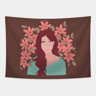 Preety girl Tapestry