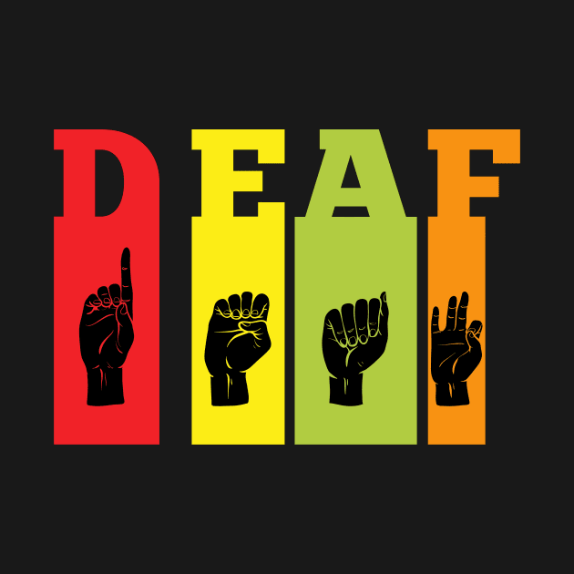 Deaf Sign Language For International Awareness by mangobanana