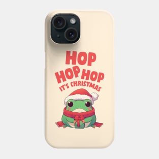 Hop Hop Hop Christmas Frog Phone Case