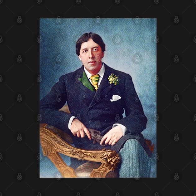 Oscar Wilde Digital Painting by AndythephotoDr