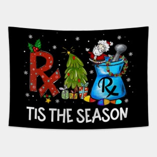 Cpht Pharmacy Technician Christmas Xmas Tis The Season Tapestry