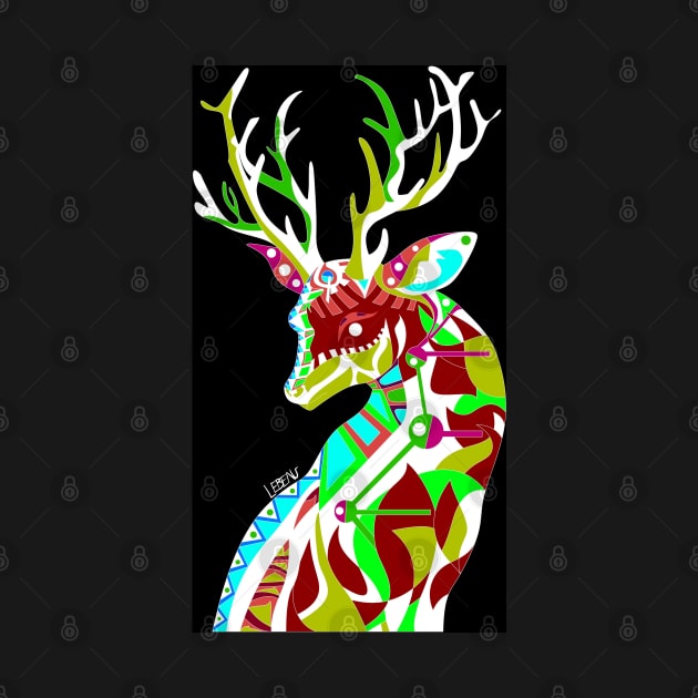 dear mister deer ecopop mexican venado art by jorge_lebeau