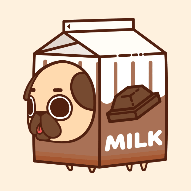 Chocolate Milk Puglie by Puglie Pug 