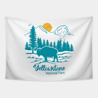 Yellowstone National Park Tapestry