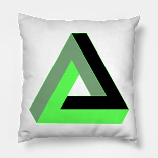"Impossible tringle" Pillow