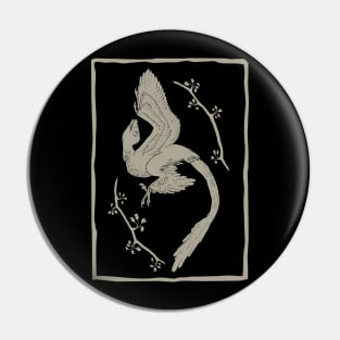 Microraptor & Ginkgo Pin