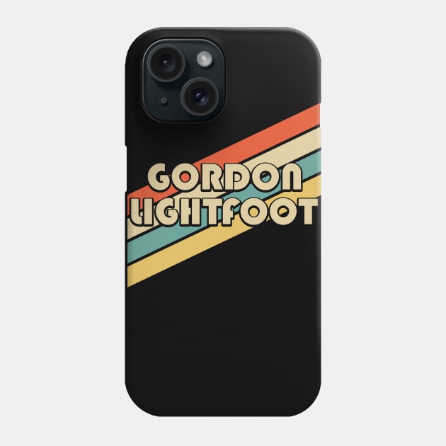 Vintage 80s Gordon Personalized Name Phone Case by Rios Ferreira