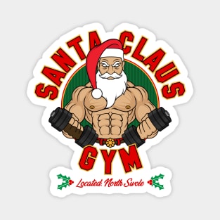 Santa Claus Gym Magnet