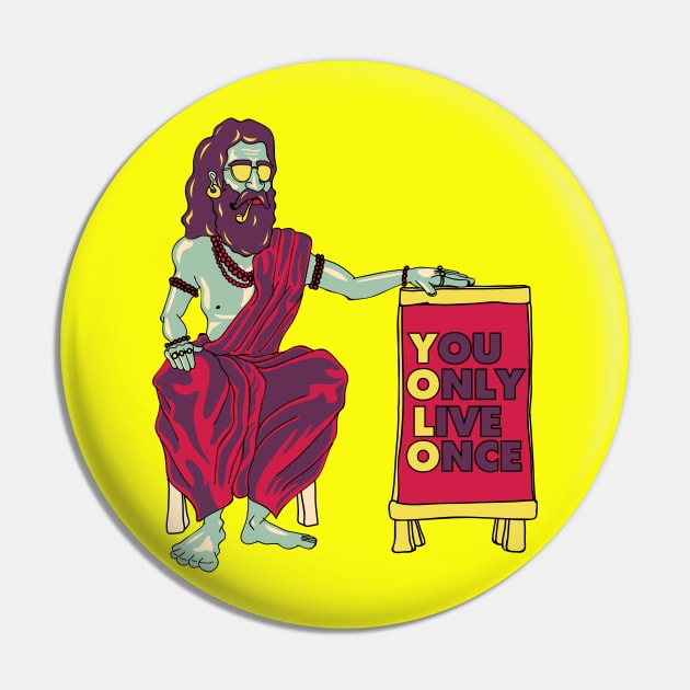 YOLO Pin by DStudio