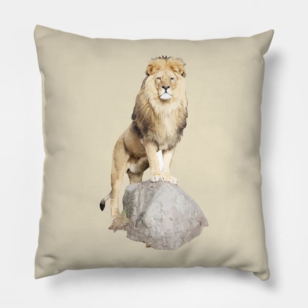 lion Pillow by dungnat2105