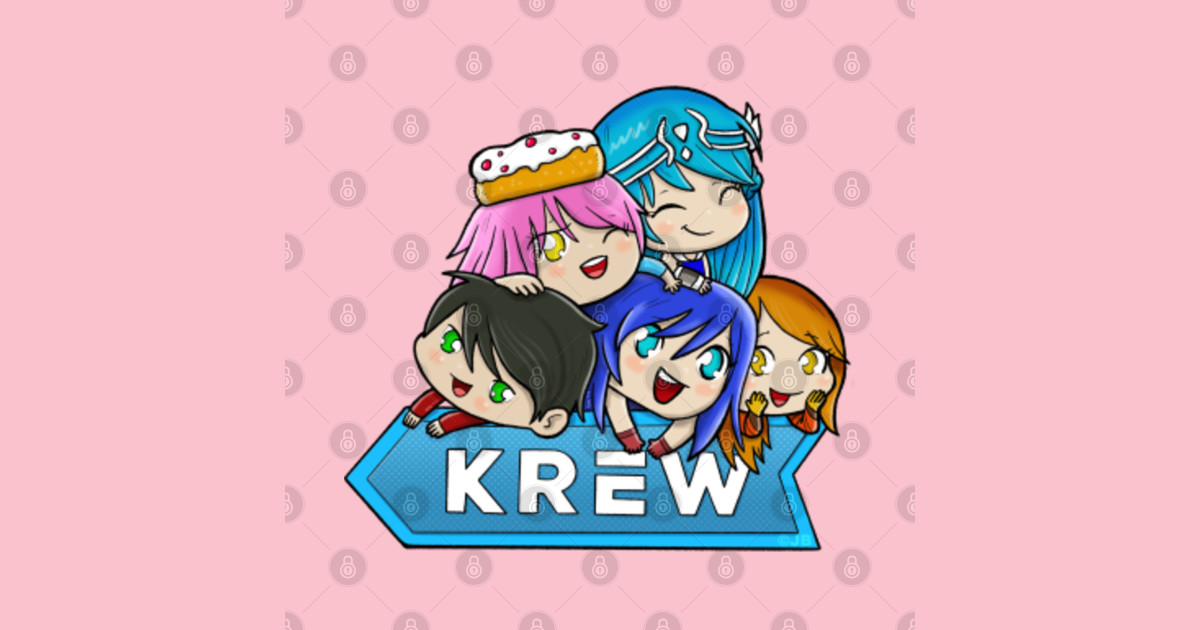 Krew Piled up - Funneh - Kids T-Shirt | TeePublic