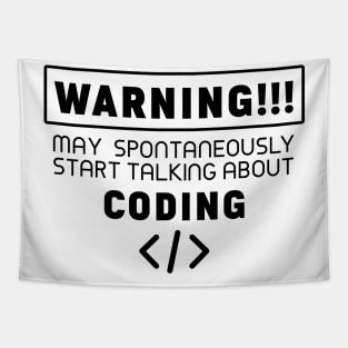 Warning, may spontaneously start talking about coding Tapestry