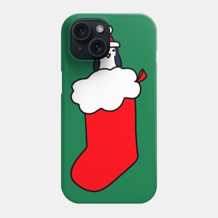 Christmas Stocking Penguin Phone Case