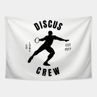 Mens Athletics Discus Crew  Athlete Gift Tapestry