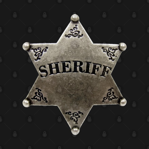 Sheriff Badge by Buff Geeks Art