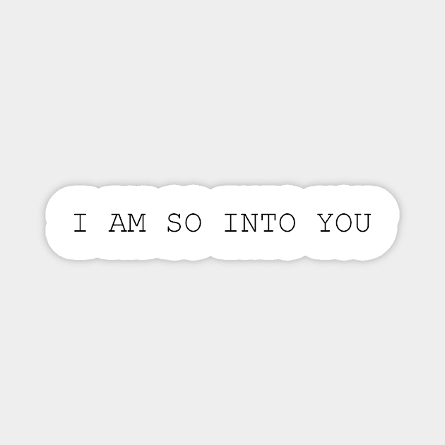 I am so into you - Hamilton Inspired Magnet by tziggles