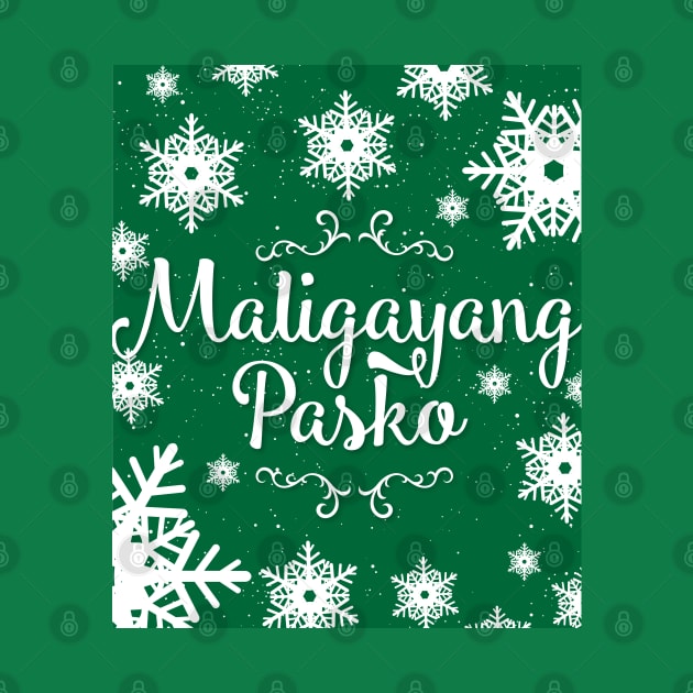 Maligayang Pasko v2 Green Series by Design_Lawrence