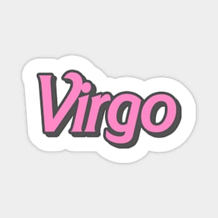 retro barbie virgo Magnet