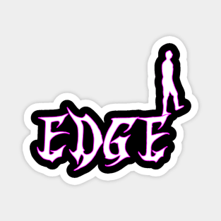 off the edge Magnet